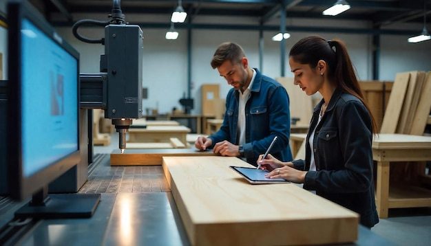 O impacto da tecnologia na marcenaria: sustentabilidade e precisão no design de móveis
