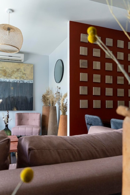 Mesa em uma sala com design moderno México Guadalajara